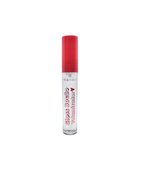 GLOSS BOCAO LOVE TRANSPARENTE MIA MAKE 4ML