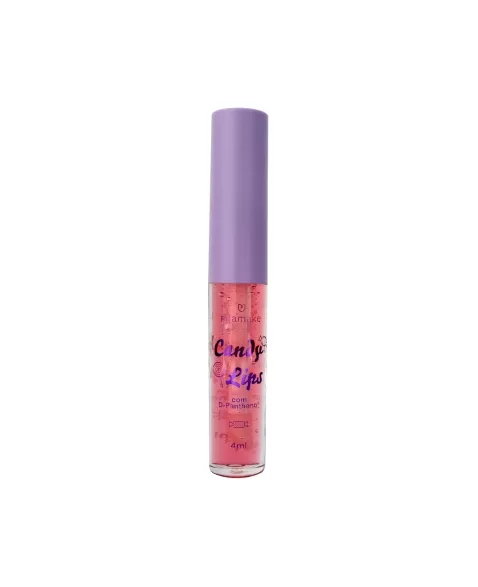 LIP OIL CANDY LIPS C/ D-PANTENOL MORANGO MIA MAKE 4ML