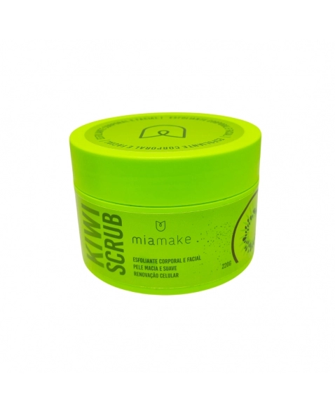 ESFOLIANTE CORPORAL E FACIAL KIWI MIA MAKE 220G