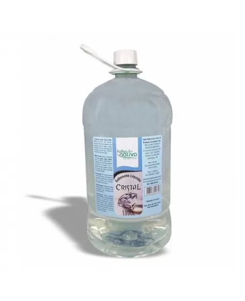 SABONETE LÍQUIDO CRISTAL FOLHA NATIVA 1,990 ML