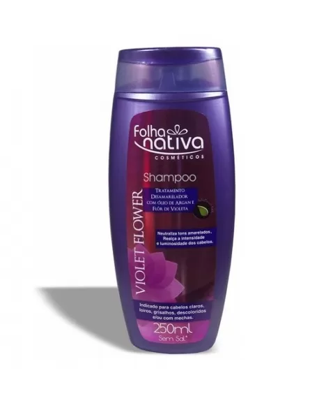 SHAMPOO VIOLET FLOWER FOLHA NATIVA 250ML