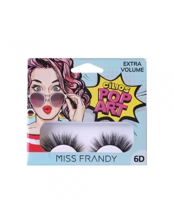 CÍLIOS POP ART EFEITO FOX EYES MISS FRANDY C21-0808 - 1 PAR