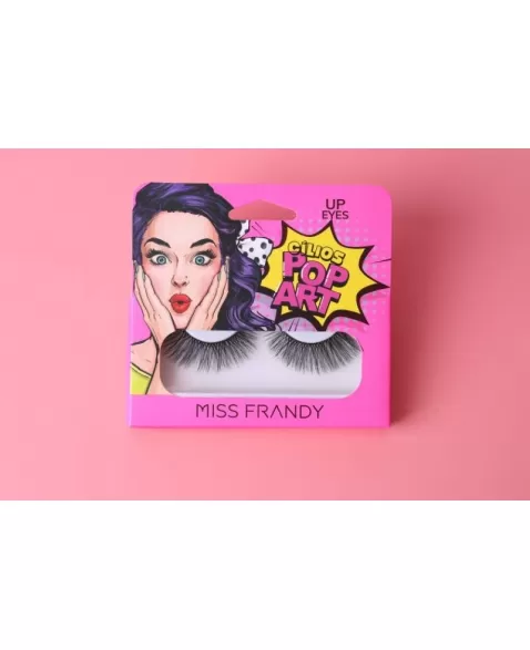 CÍLIOS POP ART EFEITO UP EYES MISS FRANDY C22-0211 - 1 PAR