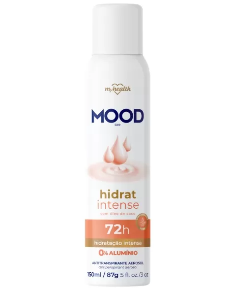 ANTITRANSPIRANTE AEROSSOL HIDRAT INTENSE MOOD AEROFLEX 150ML