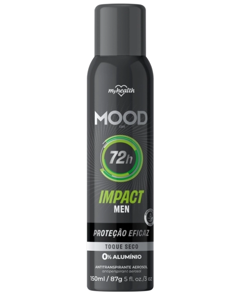 ANTITRANSPIRANTE AEROSSOL IMPACT MEN MOOD AEROFLEX 150ML