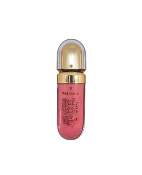 LIP GLOSS SHINE PRINCESA DO POP COR 02 MIA MAKE 8,3G