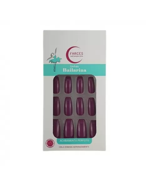 UNHAS FHACES BAILARINA AMETISTA PROFUNDA BA405 - 28UN