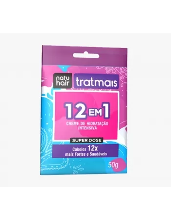 CR HIDRAT INT TRATMAIS 12 EM 1 NATUHAIR 50G