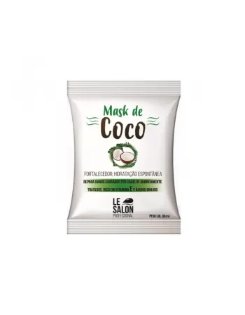 MÁSCARA TRATAMENTO COCO SACHÊ LE SALON 30ML