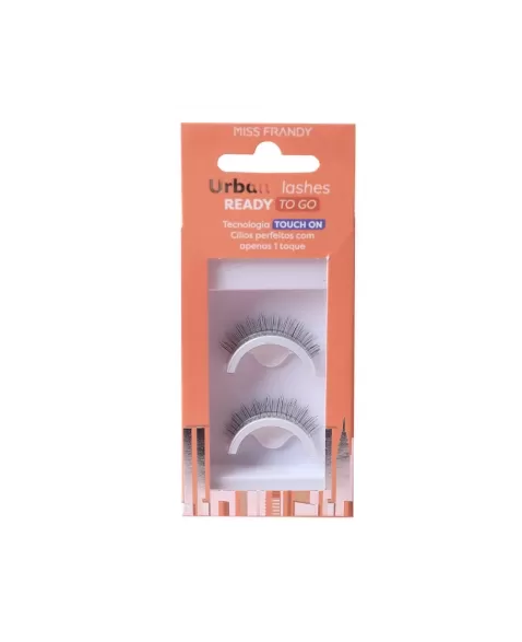 CÍLIOS URBAN LASHES EFEITO NATURAL AUTOCOLANTE MISS FRANDY C24-0609 - 1 PAR