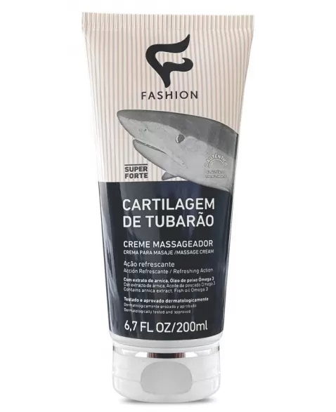 CREME CARTILAGEM DE TUBARÃO FASHION 200ML