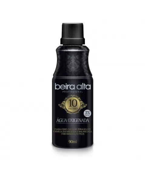 ÁGUA OXIGENADA CREMOSA BLACK 10 VOLUMES BEIRA ALTA 90ML