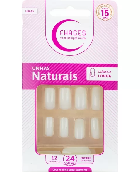 UNHAS FHACES NATURAL CLÁSSICA LONGA U3023 - 24UN