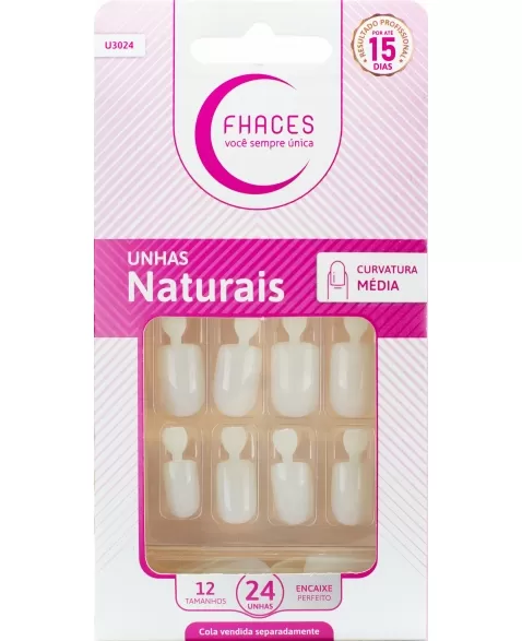 UNHAS FHACES NATURAL CURVATURA MÉDIA U3024 - 24UN