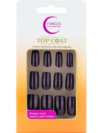 UNHAS FHACES TOP COALT COLORS METALLIC PURPLE U4053 - 24UN