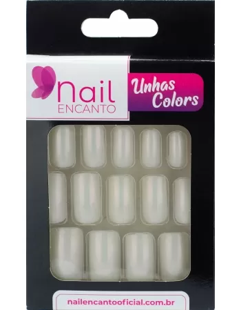 UNHAS NAIL ENCANTO COLORS LONGA PÉROLA NE522 - 24 UN